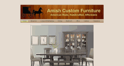 Desktop Screenshot of amishcustomfurniture.com